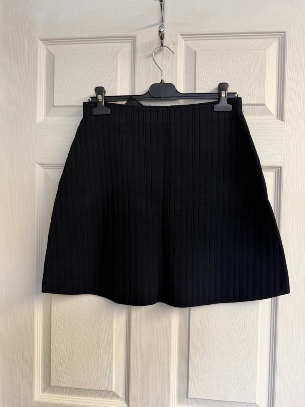 Isolda Mini Knit and Denim Skirt - Picture 5 of 6